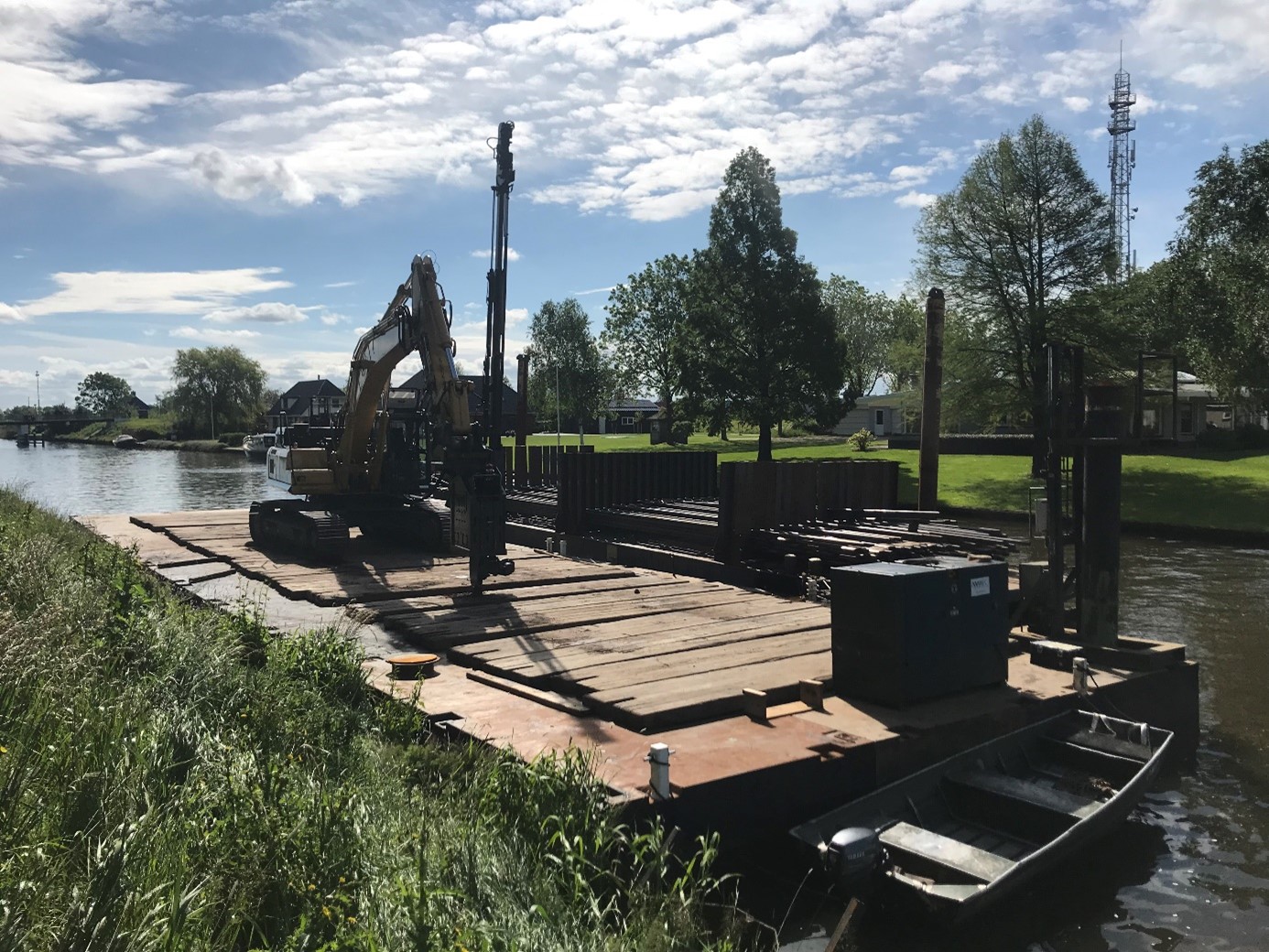MBS damwandverankering – Friesland MBS damwandverankering Friesland